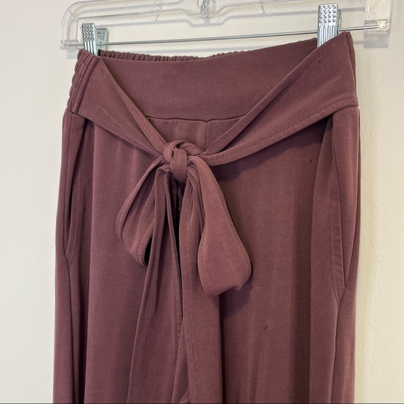Fabletics Chris Washed Tricot Wide Leg Pant Women Size Medium - Picture 3 of 12